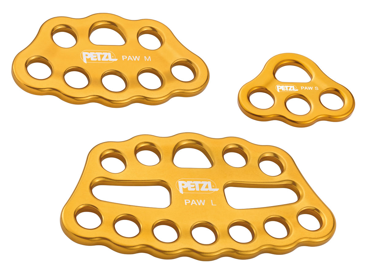 Petzl Paw rigging plate range